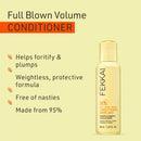 FEKKAI Full Blown Volume Conditioner | Volumizing Conditioner | Thicker Fuller Hair | For Fine Hair | Clean, Vegan | Sulfate Free Conditioner, 2oz Fekkai