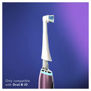 Oral-B iO Ultimate Clean Electric Toothbrush Head, Twisted & Angled Bristles for Deeper Plaque Removal, Pack of 2, White Oral-B