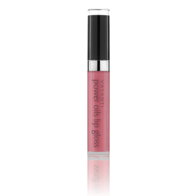 Power Oils Lip Gloss by VASANTI - Full Coverage with Non-Sticky Shine - Infused with Lip Nourishing and Hydrating Power Oils - Paraben Free, Vegan Friendly, Never Tested on Animals Vasanti Cosmetics