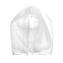 Betty Dain Makeup Protector Hood, Protects Hair and Make Up While Getting Dressed, Nylon Chiffon, Light and Airy, Triple Protection, Zipper closure, Machine Washable, White Betty Dain
