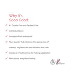 Cruelty-Free Illuminating Makeup Base Primer for Face: Elizabeth Mott Thank Me Later Face Primer - Pore Minimizer, Shine Control Make Up Primer to Hide Wrinkles and Fine Lines (30g) Elizabeth Mott