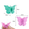 EAONE 50 Pieces Butterfly Hair Clips Pastel Hair Clips Mini Cute Clips Hair Accessories for Hair 90s Girls Women with Box Package, Matte Colors EAONE