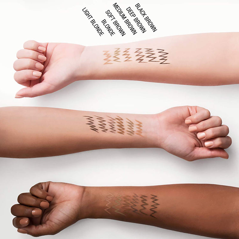 Maybelline New York Brow Ultra Slim Defining Eyebrow Makeup Mechanical Pencil with .55 MM Tip & Blending Spoolie For Precisely Defined Eyebrows, 250 BLONDE Maybelline New York