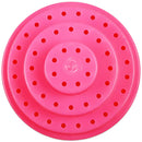 PANA Nail Drill Bit Holder Stand Display Organizer- Dust Proof Storage Container Box Case Tools for Home Use or Nail Salon - (48 Holes, Pink) PANA