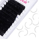 Eyelash Extension Supplies 2 Trays .10 .15 .20 .25 Individual Lashes Premium Single Eyelashes 8-14mm and 15-20mm Classic Lash Extensions (0.10-D, 8-14+15-20mm Mixed Tray) FADLASH Store