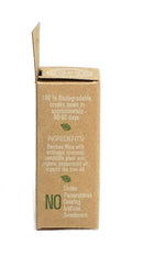 Organic Bamboo Fibre with Activated Charcoal Floss REFILLS with Tea Tree and Peppermint essential oils 60 m/66 yds - by Lucky Teeth (2 Pack) Lucky Teeth