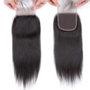 QTHAIR 12a Grade Straight Human Hair Lace Closure 18" 130% Density Unprocessed Straight Human Hair Lace Closure QTHAIR Store