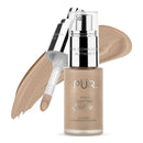 PUR Beauty 4-in-1 Love Your Selfie Foundation & Concealer - Longwear Full Coverage Liquid Makeup Foundation with Hydrating Blend for Refined-Looking, Natural Beauty Glow, Skin Texture & Tone Infinity Warehouse