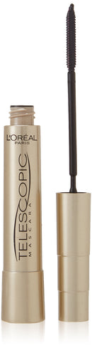 L'Oreal Paris Telescopic Mascara, Black [905] 0.27 oz (Pack of 2) Revitalift