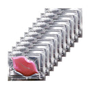 Adofect 30 Pieces Collagen Crystal Lip Masks, Collagen Lip Pads Great for Moisturizing, Remove Dead Skin, Anti Chapped & Anti-Aging and Plump Your Lips, Pink Adofect