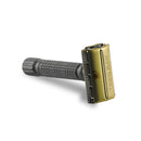VIKINGS BLADE The Chieftain '5 BC' Double Edge Safety Razor, Ancient Dust & Vintage Bronze (Brass, Neutrally Aggressive) Vikings Blade