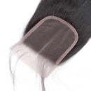 QTHAIR 12a Grade Straight Human Hair Lace Closure 18" 130% Density Unprocessed Straight Human Hair Lace Closure QTHAIR