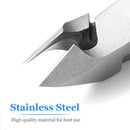 Cuticle Trimmer, IVON Professional Non-Slip Cuticle Nipper Stainless Steel Cutter IVON