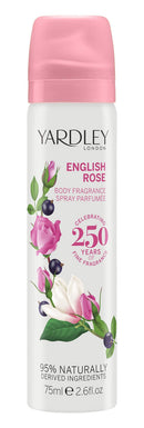 Yardley London for Women Deodorant Body Spray, English Rose, 2.5 Ounce Yardley