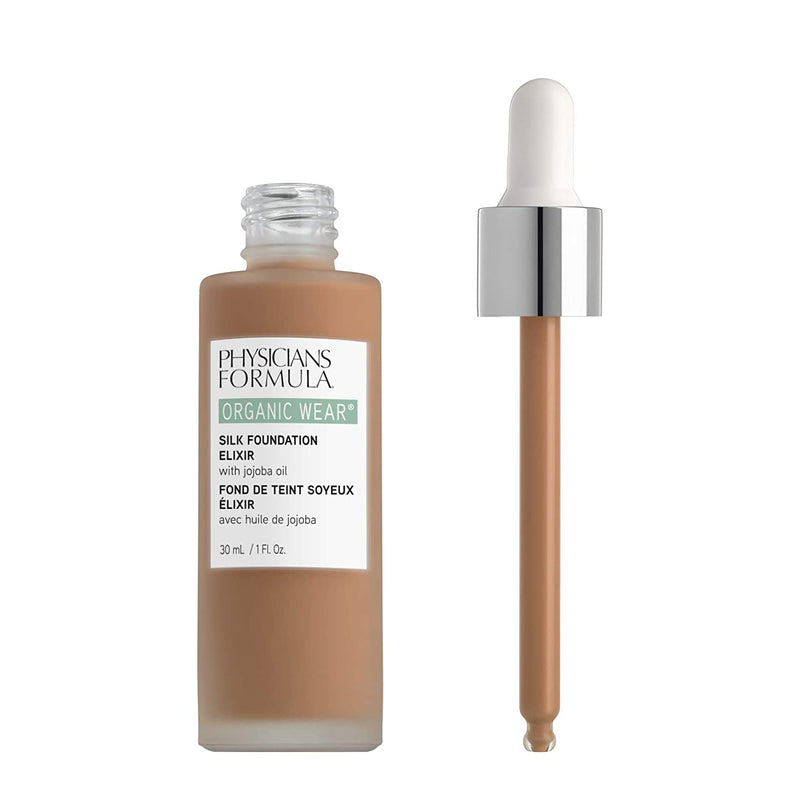Physicians Formula Organic Wear Silk Foundation Elixir, 8 - Tan-To-Deep, 1 Fl Ounce Physicians Formula
