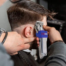 Professional Barber Clipper Grip 5 pcs, Non Slip Barber Clipper bands, Heat Resistance Barber sleeve for Hair clipper, Barber Hair Clipper Holder tools. (Blue) CR8GR8