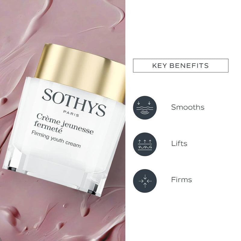 SOTHYS Firming Youth Cream | Anti-Aging Face Treatment for Fine Lines and Wrinkles | For Nomral to Dry Skin Infinity Warehouse