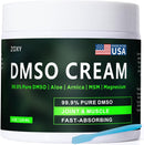 ZOXY DMSO Cream, 99.9% Pure, for Joint & Muscle, with Magnesium, MSM, Frankincense, Aloe Vera, Turmeric, Herbal, and Arnica, Quickly Absorbed, Low Odor, Non-Greasy,4 oz Infinity Warehouse