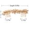 Yean Bride Wedding Hair Comb Leaf Hair Piece Bridal Hair Accessories for Women and Girls (Gold) Yean