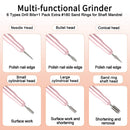 86PCS Portable USB Electric Nail Drill Set Polish Pen File Kit, 48W UV LED Nail Lamp Gel Manicure Dryer Lamp, Acrylic Nail 3D Art Drill Dryer Manicure Supplies, Nail Files Tool Polish Decorating WEPSEN