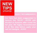 SXC G-17 Nail Foil Glue Gel with Foil Stickers Set Nail Transfer Tips Manicure Art DIY 2X 15ML, 20PCS Stickers, UV LED Lamp Required(Holo Series) SXC
