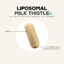 Codeage Liposomal Milk Thistle+ Supplement - Silymarin from Silybum Marianum, NAC, Artichoke Leaf, Dandelion Root, Alpha Lipoic Acid, BioPerine, Liposomal Delivery - Non-GMO - 60 Capsules Infinity Warehouse