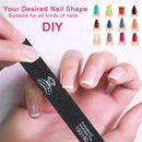 Makartt Nail File 100 180 Grit Emery Boards for Nails 10pcs Nail Files Professional Washable Doubled Sides Nail File Kit for Manicure Pedicure Natural Acrylic Nails Coarse Nail File for DIY Salon Use Makartt