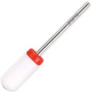 PANA 3/32" Shank Size Professional USA - Smooth Top Large Barrel White Ceramic Bit - Nail Drill Bit for Dremel Machine (Fine) PANA