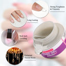 Morovan LED/UV Hard Gels Builder Gel Nail Extension Gel Nail Strengthen UV Gel Nail Art Manicure Set with Nail Forms Morovan