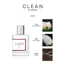 CLEAN CLASSIC Eau de Parfum Light, Casual Perfume Layerable, Spray Fragrance Vegan, Phthalate-Free, & Paraben-Free CLEAN