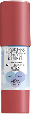 Physicians Formula Natural Defense Triple Defense Multicolor Stick SPF 20 Natural Rose Physicians Formula