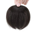 Hairro Clip in Full Bangs Extensions 100% Human Hair for Women One Piece Clip on Natural Black Hair Bangs Choppy Cutting Thick Fringe Hairpieces