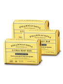 Pharmacopia Citrus Body Bar – Aromatherapy Body Soap with Natural & Organic Ingredients – Vegan Wash Bar for Men & Women, 4.4oz, Pack of 3 Infinity Warehouse