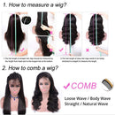 Body Wave Human Hair Wigs for Black Women 4x4 Lace Closure Wig Brazilian Human Hair Pre Plucked with Baby Hair 150% Density Natural Hair Line 20 inch Daenerys