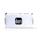 Duri Nail Polish, 50 Platinum, White Metallic Shimmer Pearl Finish Semi Sheer Coverage, 0.5 fl.oz. duri