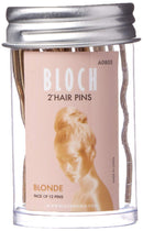 Bloch Unisex-Adult's Standard Hair Pins-2"-12 Pack, Blonde, one Bloch