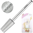 Pana Professional USA SILVER TAPERED Barrel Bit Nail Drill (Grit: FINE - F) 3/32" Shank Size PANA