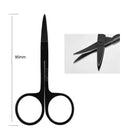 DUcare Eyebrow Kit 5 in 1with Duo Eyebrow Brush and Spoolie,Eyelash Comb Curlers Folding,Eyebrow Razor,Tweezers,Scissors Face Razors for Women Including Storage Bag DUcare