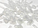 Tara Girls Self Hinge Bow Hair Barrettes 18 Pieces Selection (Clear) Tara