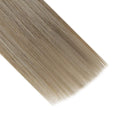 Fshine Tape in Hair Extensions Human Hair 22 Inch Tape in Balayage Hair Extensions Off Black 1B Fading to 8 And 22 Blonde Extensions 20 Pcs Invisible Tape in Hair Extensions 50 Gram Fshine Store