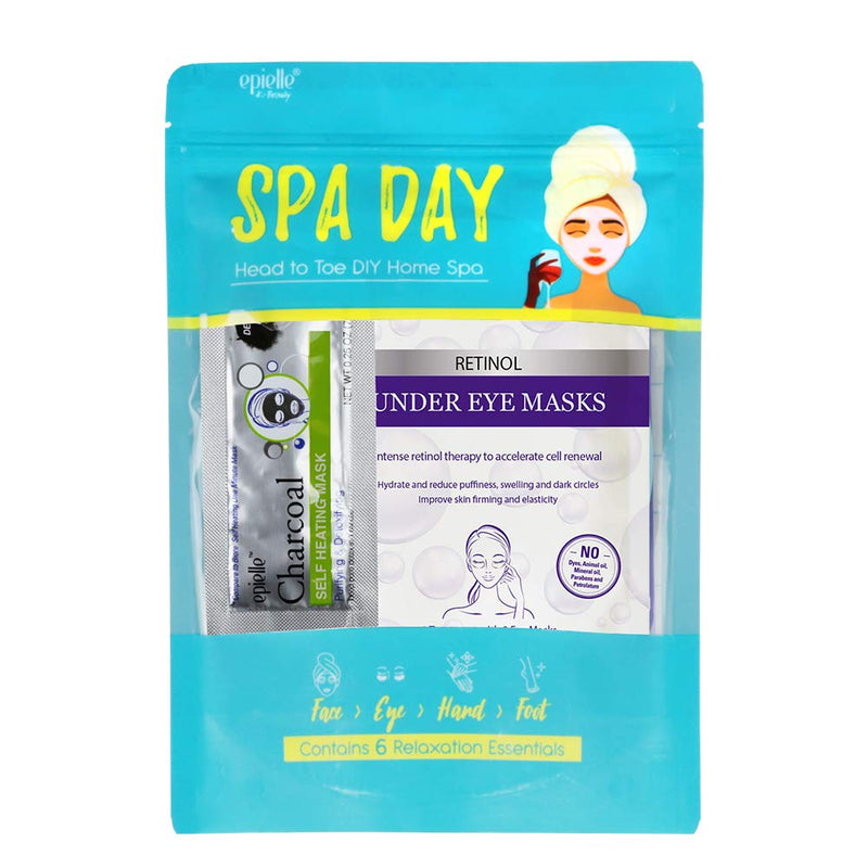 Skincare Beauty Kit | Korean Beauty | 6 Items Included | Gift set for women, Spa Gift for women (Spa Day Kit) Epielle
