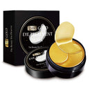 24k Gold Eye Masks-with Collagen Under Eye Patches, Dark Circles Under Eye Gel Treatment Masks, Under Eye Pads For Puffy Eyes,Under Eye Bags ,Anti-Wrinkle, Moisturizing Improves Elasticity 30 PAIRS VANELC