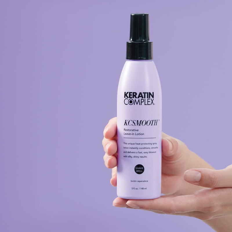 Keratin Complex - KCSMOOTH Restorative Leave-in Lotion Blow Dry Aid - 5 fl oz Infinity Warehouse