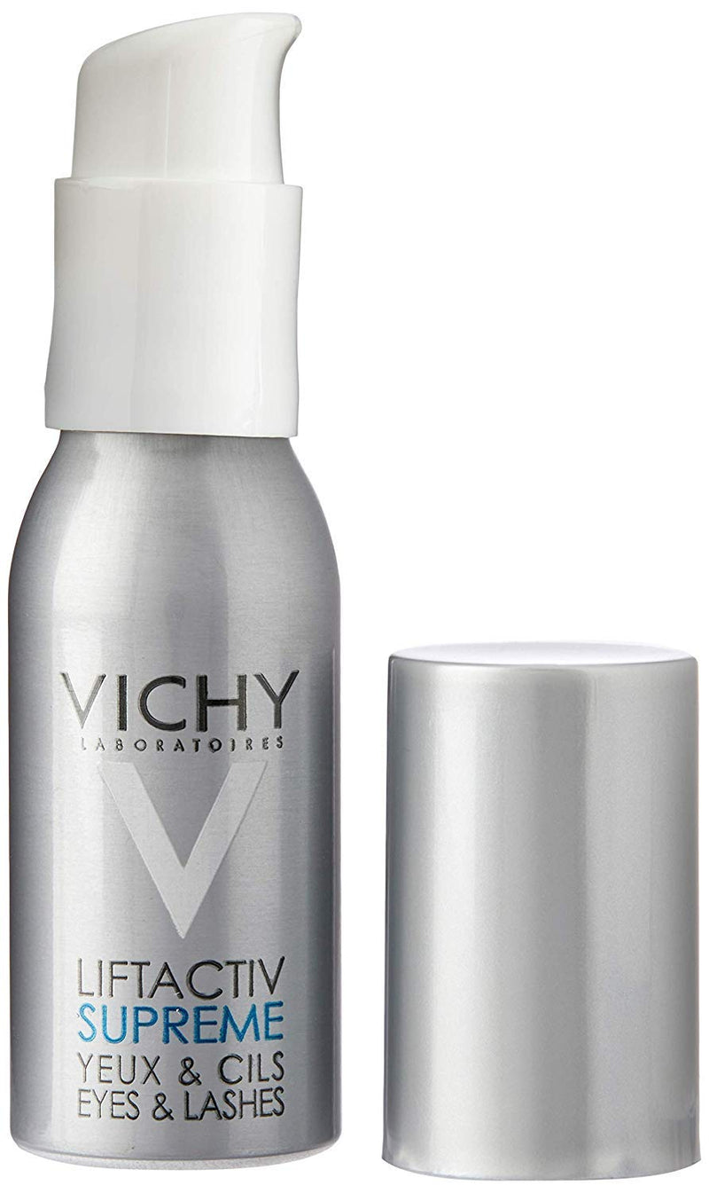 Vichy LiftActiv Serum 10 Eyes and Lash Serum Anti Aging Eye Cream Moisturizer and Eyelash Serum Lash Conditioner and Anti Wrinkle Eye Cream for Fine Lines and Crow's Feet Safe for Sensitive Skin Vichy