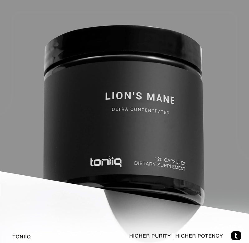 Lion’s Mane - Ultra High Potency 10:1 Extract with 30% Polysaccharides - Highly Concentrated & Bioactive - Third-Party Lab Tested - 120 Capsules Infinity Warehouse