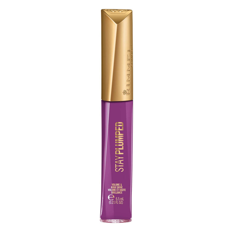 Rimmel Stay Plumped Lip Gloss, 840 Showstopper, Pack of 1 Rimmel
