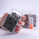 Makartt Nail Drill Bits, 7Pcs Tungsten Carbide Diamond Ceramic Nail Drill Bit Set For Acrylic Nails 3/32 Drill Bits Bundle With 300Pcs #80#150#240 Grits Nail Drill Bits Sanding Bands