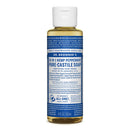 Dr. Bronner’s - Pure-Castile Liquid Soap (Peppermint, 4 ounce) - Made with Organic Oils, 18-in-1 Uses: Face, Body, Hair, Laundry, Pets and Dishes, Concentrated, Vegan, Non-GMO Dr. Bronner's