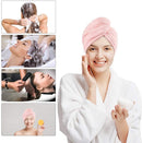 Microfiber Hair Towel Wrap, 3PCS 9.5X25 inch Hair Towel Wrap Quick Dry Hair Drying Towel, Rapid Drying Hair Towel (3 Colors) 3 otters Store