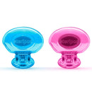 Steripod Clip-On Toothbrush Protector, Keeps Toothbrush Fresh and Clean, Fits Most Manual and Electric Toothbrushes, Pink and Blue, 2 Count Steripod